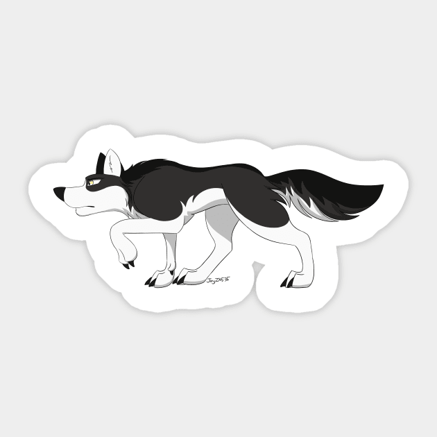 WolfQuest the Lost Tales- Sirius Sticker by JayPlays Official